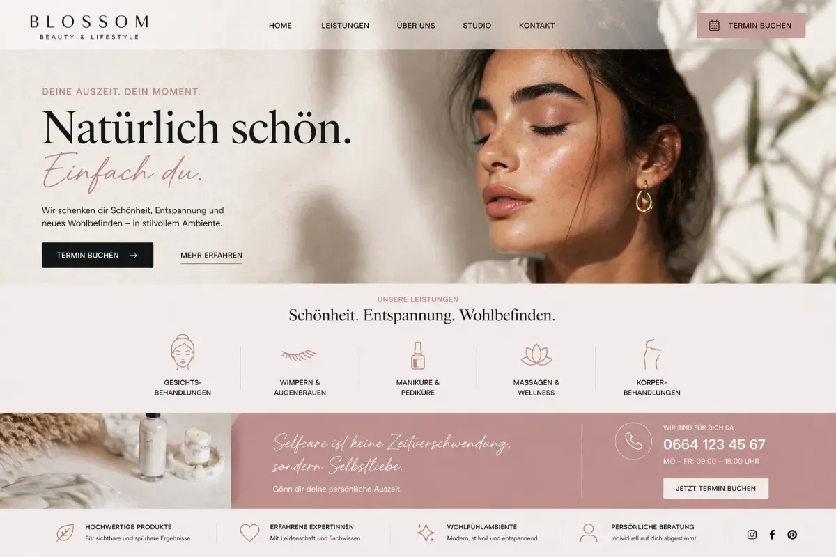 Landingpage Vorschau