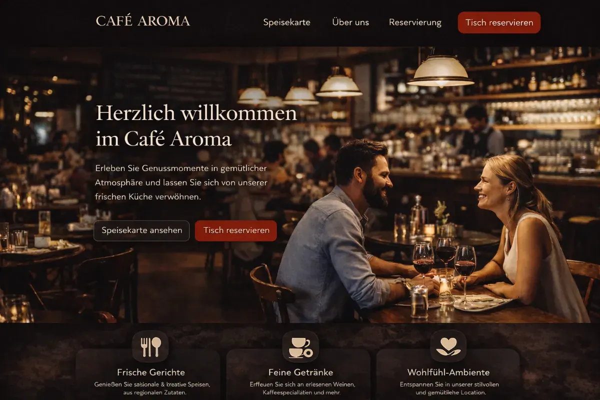 Landingpage Vorschau