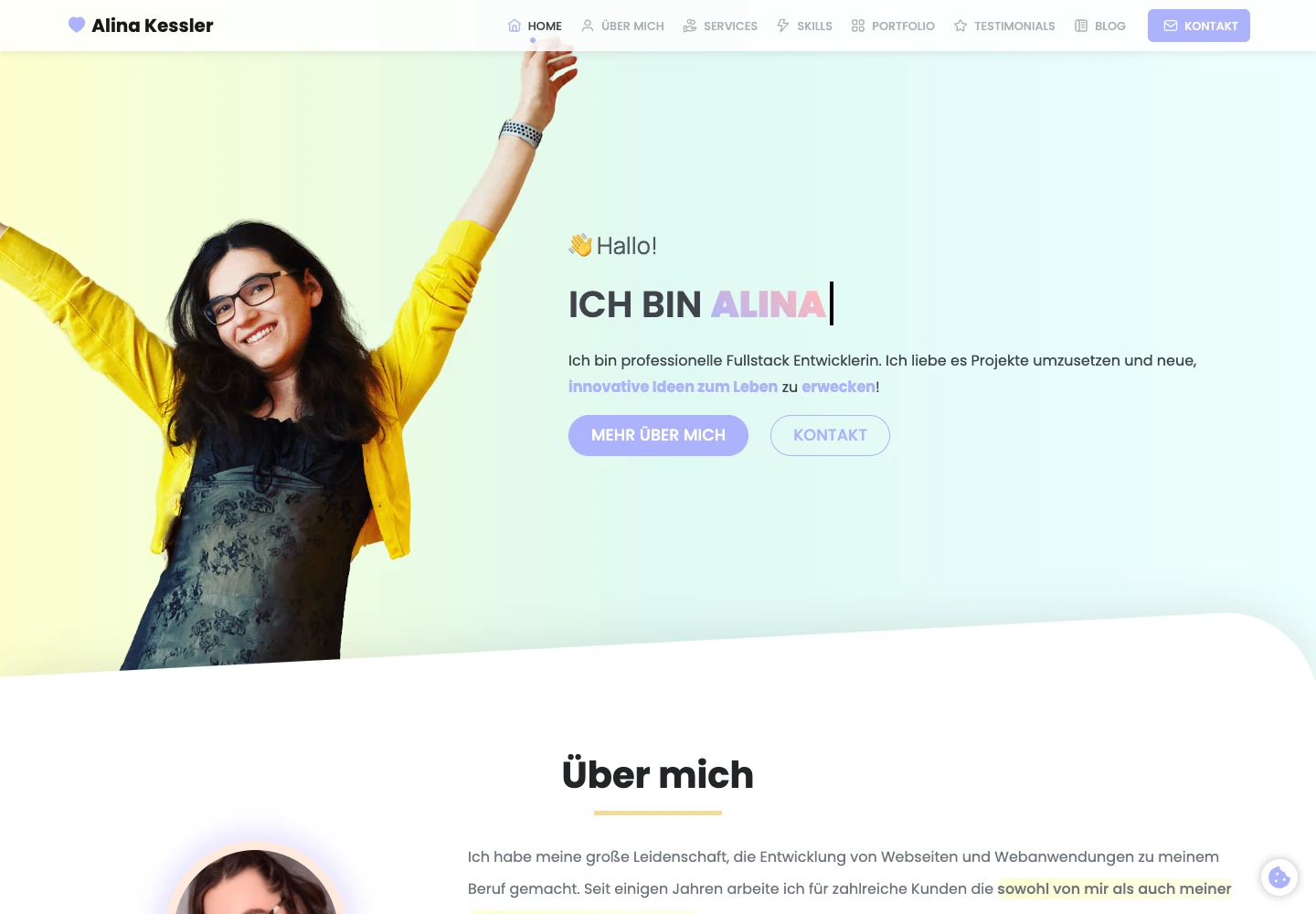 Startseite von Alina Kessler