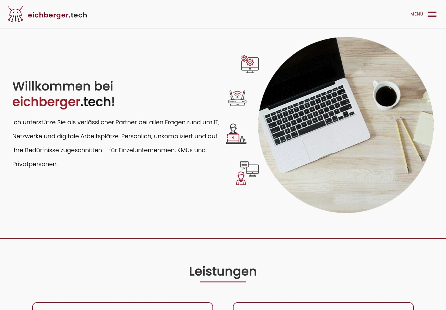 Startseite von Eichberger.tech