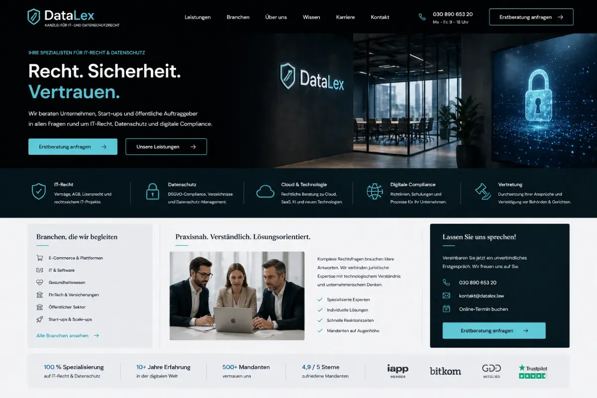 Kanzleiseite Beispiel 2