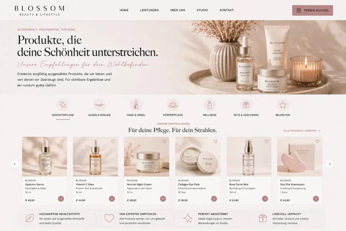 Produkte und Empfehlungen